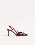 Valentino Vlogo Signature Calfskin Slingback Pump 80Mm / 3.15 In.